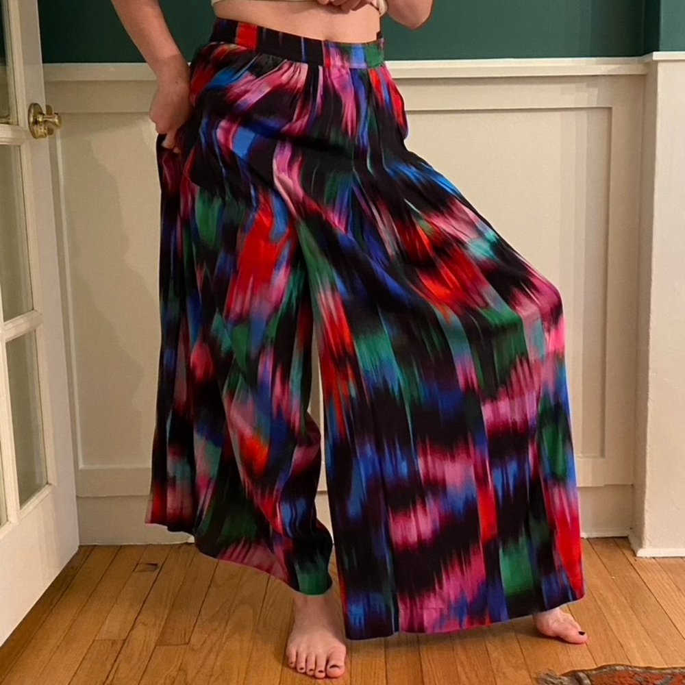 Anthropologie Wide Leg Pants
